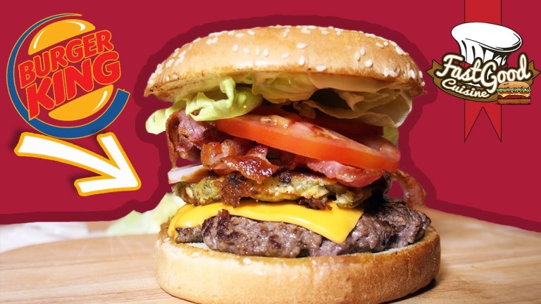 BURGER KING – Recette du Crunchy Potato Whopper !