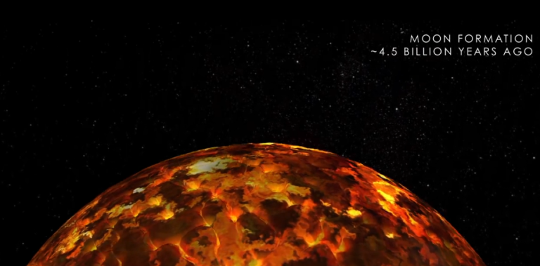 L&rsquo;évolution de la Lune