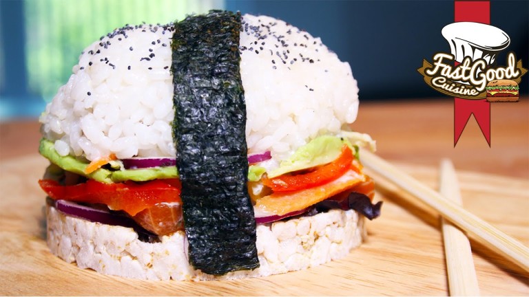 Recette du Sushi Burger !