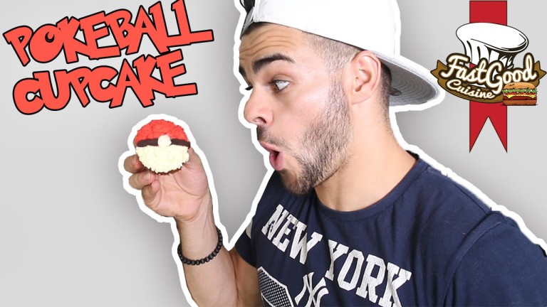 Recette pour faire des PokeballCupcake !