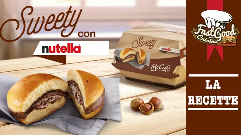 Recette pour faire le Burger Nutella façon Mcdo