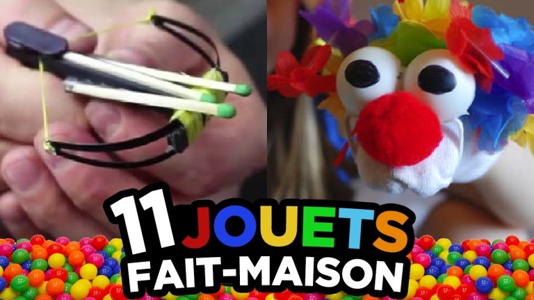 11 JOUETS D&rsquo;ENFANTS à FABRIQUER à la MAISON