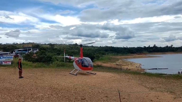 Crash d&rsquo;un hélicoptère dans un fleuve