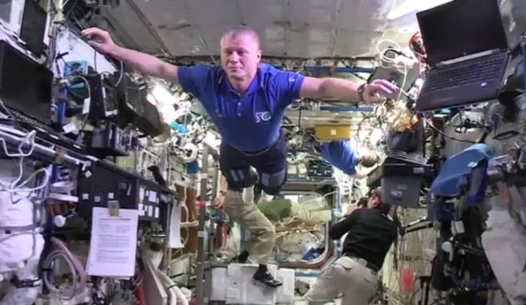 Mannequin Challenge dans l&rsquo;ISS