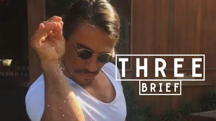 Couper sa viande avec classe… (Salt Bae)