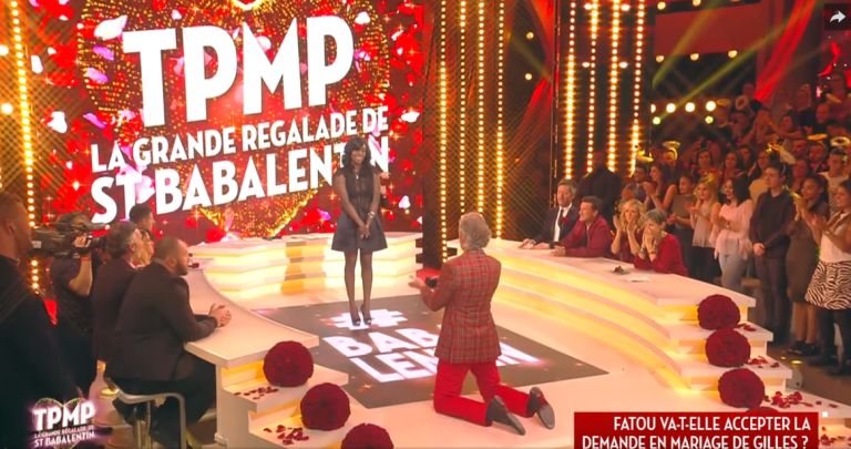 Gros malaise quand Gilles Verdez fait sa demande en mariage à Fatou