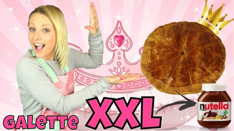 RECETTE GALETTE DES ROIS XXL AU NUTELLA