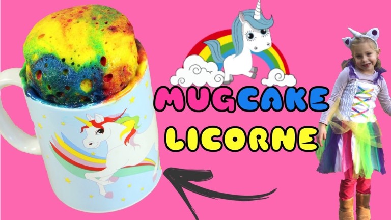 RECETTE INÉDITE DE MUGCAKE LICORNE