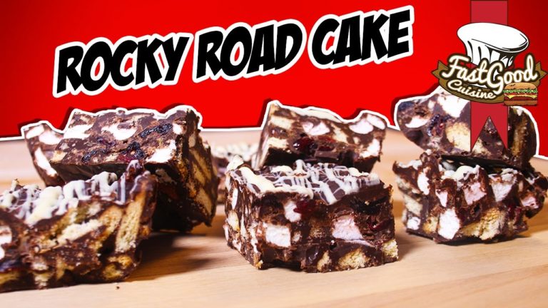 Recette Américaine : Le Rocky Road Cake !