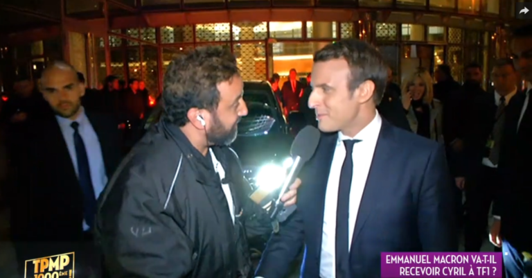 Emmanuel Macron à Cyril Hanouna : « Joyeux anniversaire TPMP et allez voter le 7 mai ! »