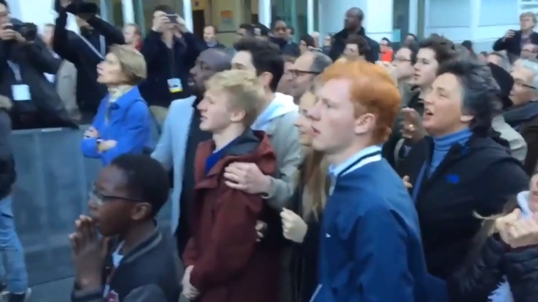 Le craquage total d’un militant de Fillon au moment de l’annonce des résultats !