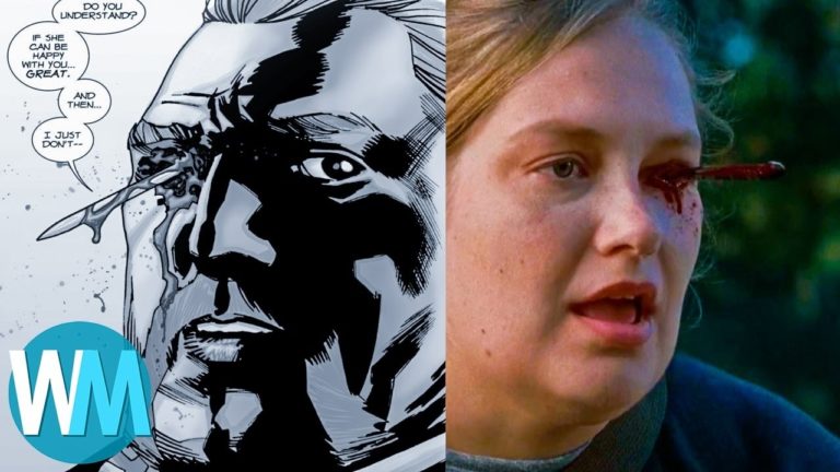 Top 10 THE WALKING DEAD: Différences CHOQUANTES entre les COMICS et la série !