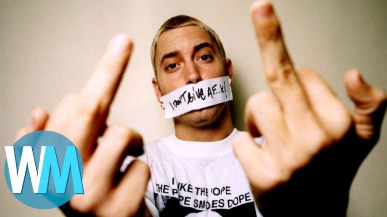 Top 10 des CÉLÉBRITÉS DÉMOLIES par EMINEM !