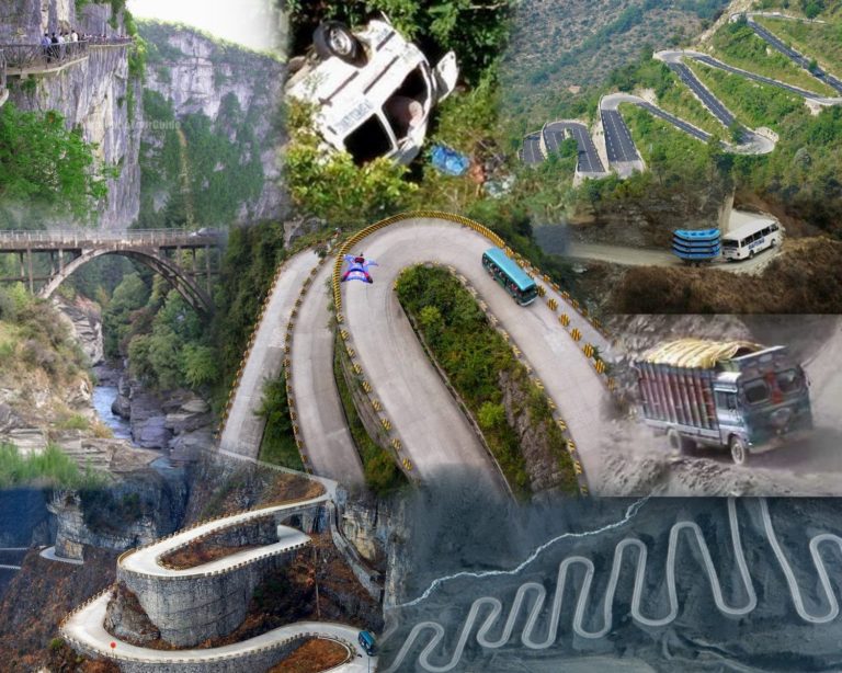 TOP 5 Des Routes Les Plus DANGEREUSES Au Monde