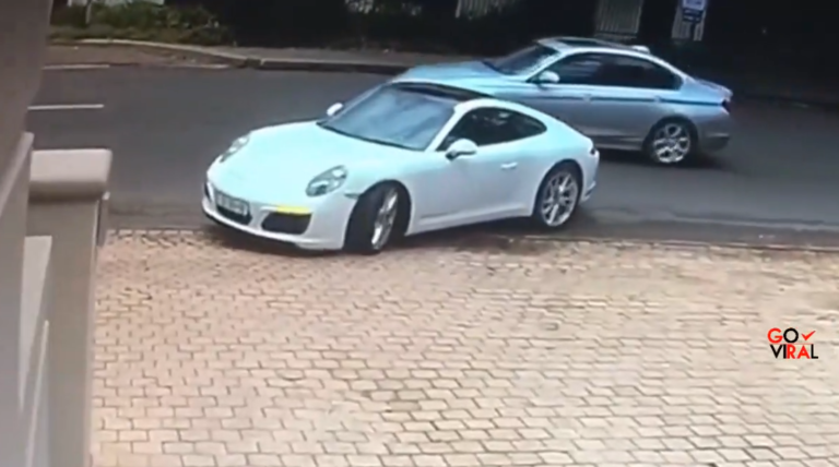 Un homme armé tente de carjacker une Porsche