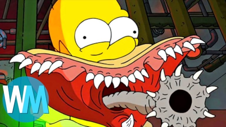 Top 10 des MEILLEURES épisodes  »HORROR SHOW » des SIMPSON !