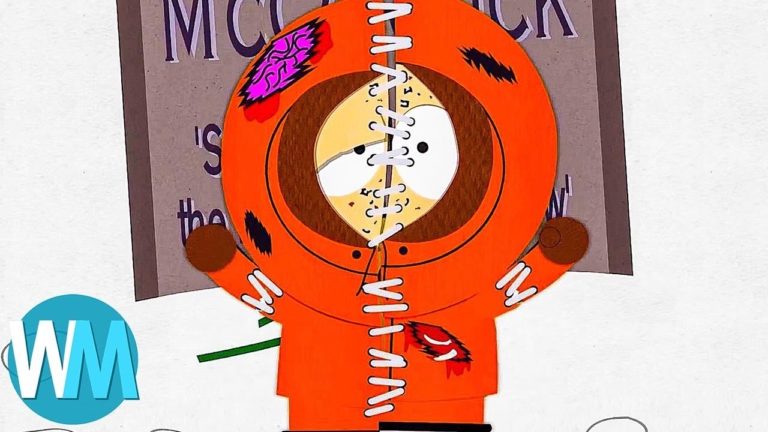 Top 10 des MORTS HILARANTES de KENNY dans SOUTH PARK !