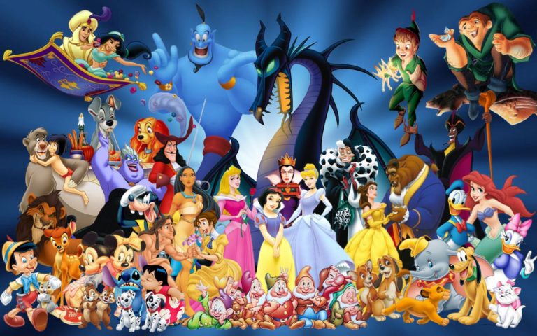 Trouve le nom de ces 28 personnages Disney !