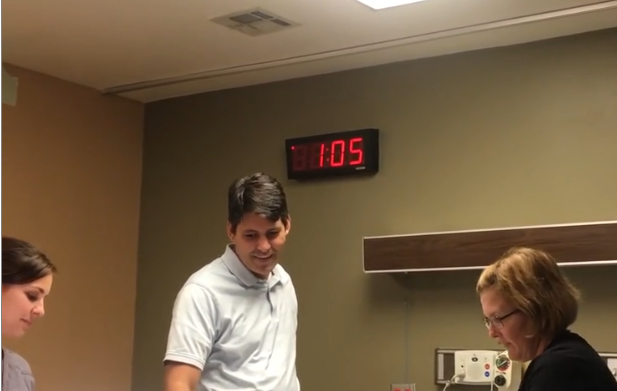 Un papa vraiment heureux d&rsquo;avoir un garçon !