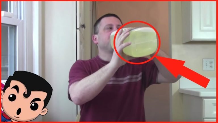 IL BOIT 3 LITRES D&rsquo;HUILE EN 1 SECONDE ET…