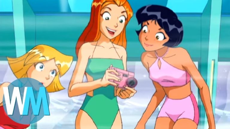 Top 10 DESSINS ANIMÉS avec des FEMMES ÉTONNAMMENT SEXY !