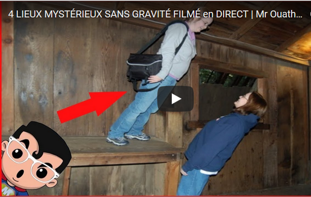 4 LIEUX MYSTÉRIEUX SANS GRAVITÉ FILMÉ en DIRECT