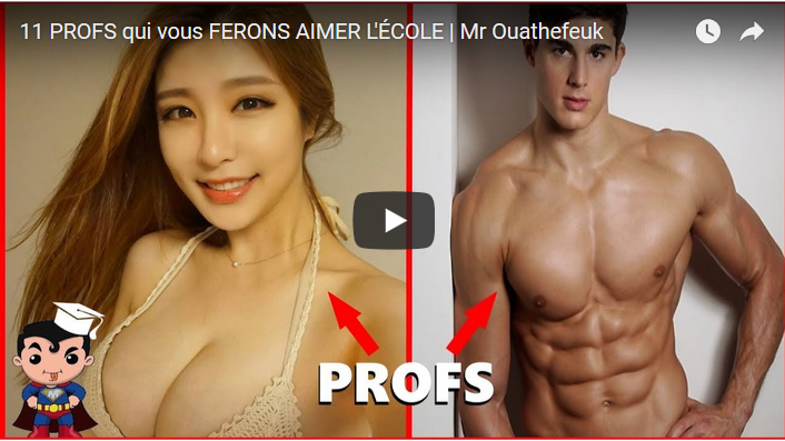 11 PROFS qui vous FERONT AIMER L&rsquo;ÉCOLE