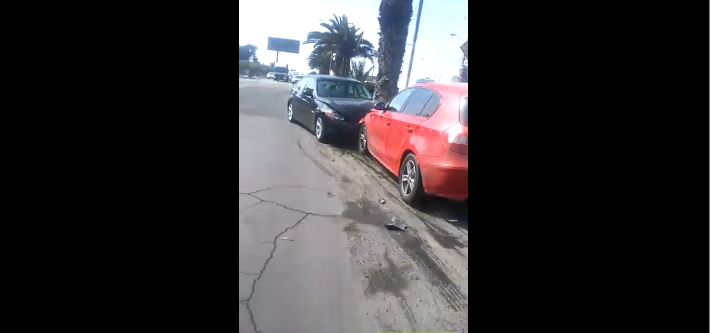 Une femme en colère défonce la voiture de son ex mari