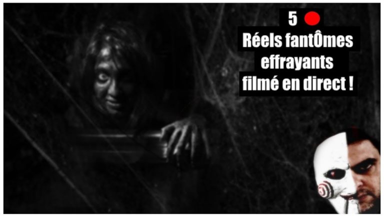 9 RÉELS et EFFRAYANTS FANTÔMES FILMÉ en DIRECT
