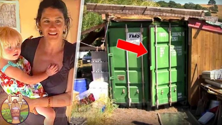 On la critique car elle vit dans un conteneur avec ses 4 filles. Mais quand on rentre à l’intérieur