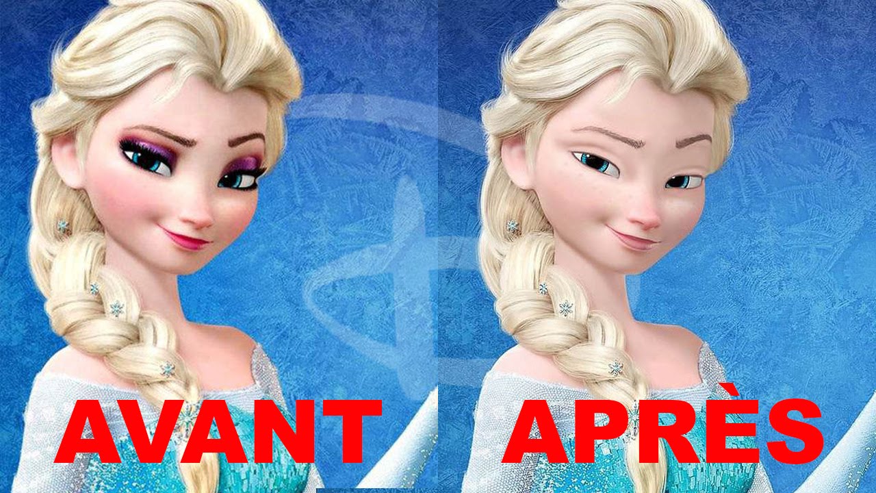 10 PRINCESSES DISNEY  SANS  MAQUILLAGE  Breakforbuzz