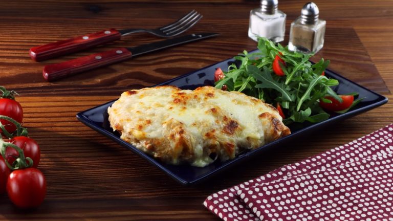 Recette : Escalopes de poulet panées en béchamel