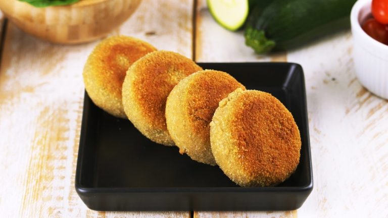 Recette : croquettes de courgette farcie