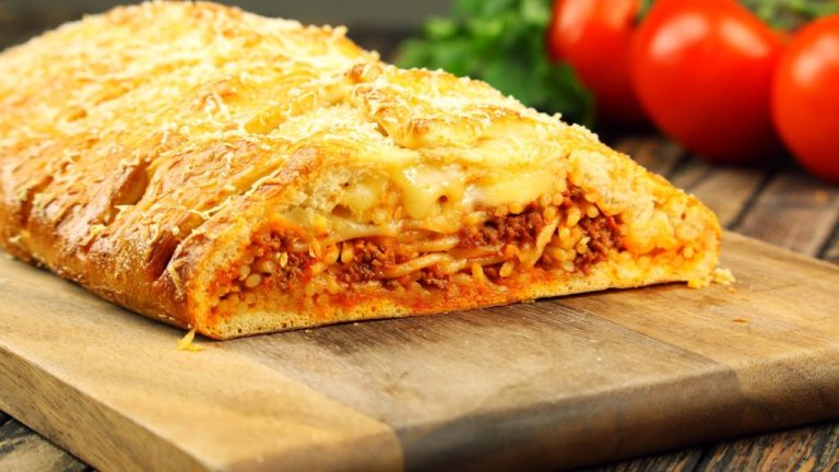 Recette : fougasse bolognaise