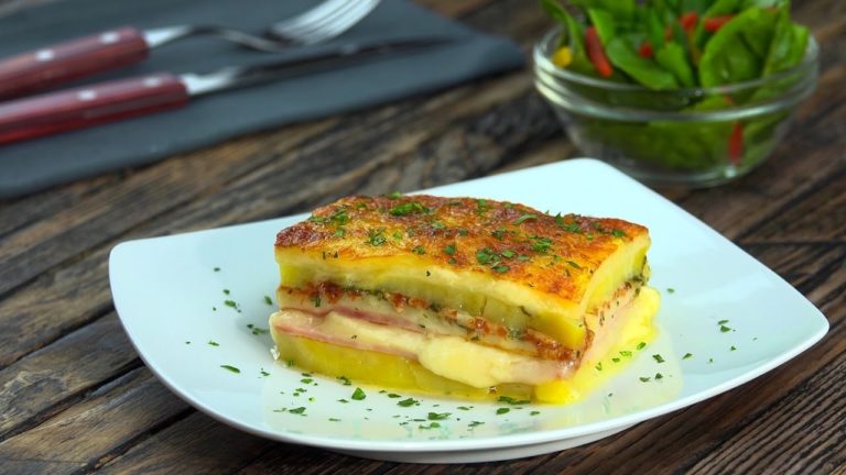 Recette : gratin montagnard crémeux.