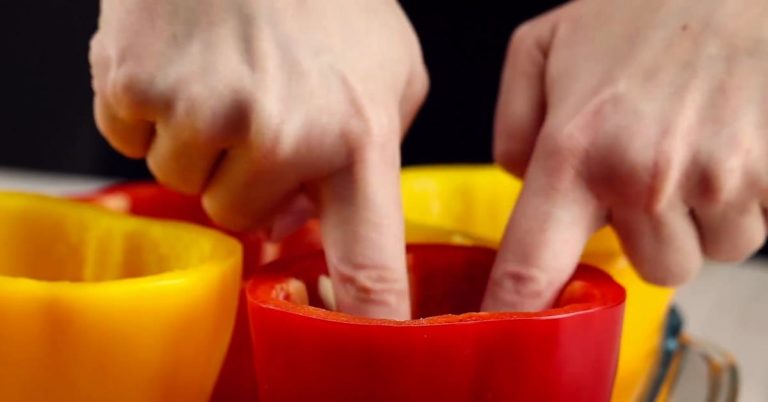 Recette : lasagnes dans leur coque de poivron