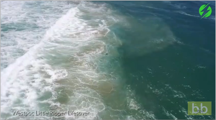 Premier sauvetage à mer réalisé avec un drone en Australie !