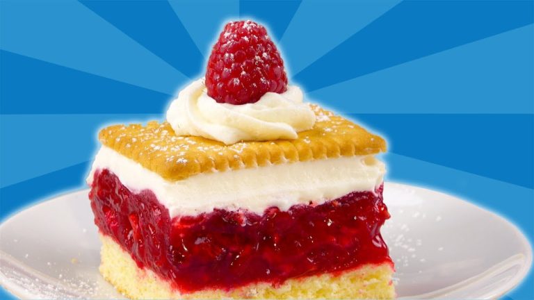 Les Petits-Beurre autrement : mêlés aux framboises