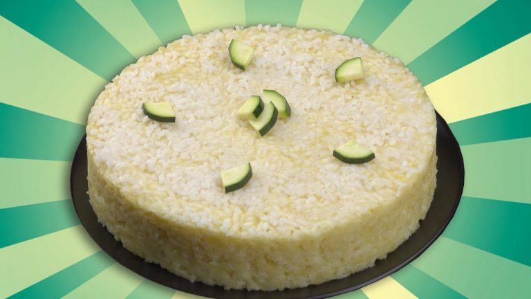 Recette de “dessert“ pour un gâteau de riz aux courgettes