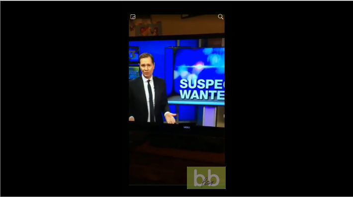 Le bug d&rsquo;un présentateur du JT en voyant le portrait robot d’un suspect