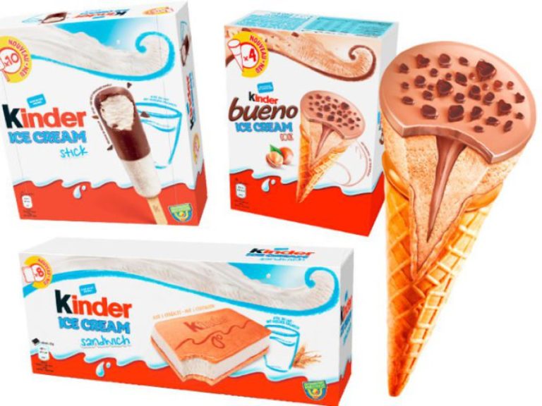 Grande nouvelle, les glaces Kinder débarquent enfin en France !