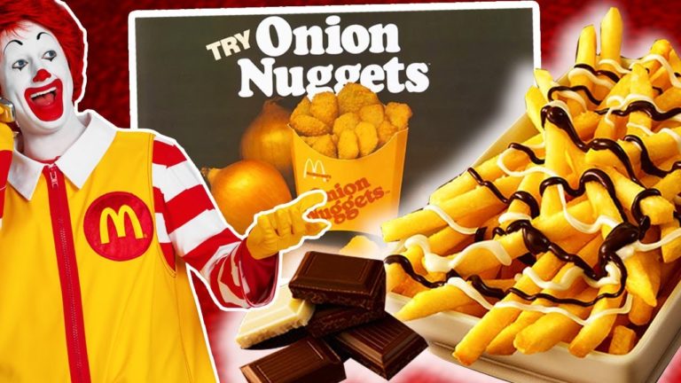 LES PIRES PRODUITS FASTFOOD ! (Frites McDo au chocolat)