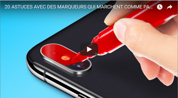 20 ASTUCES AVEC DES MARQUEURS QUI MARCHENT COMME PAR MAGIE