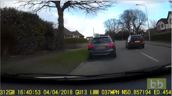 Dashcam d&rsquo;une automobiliste ivre