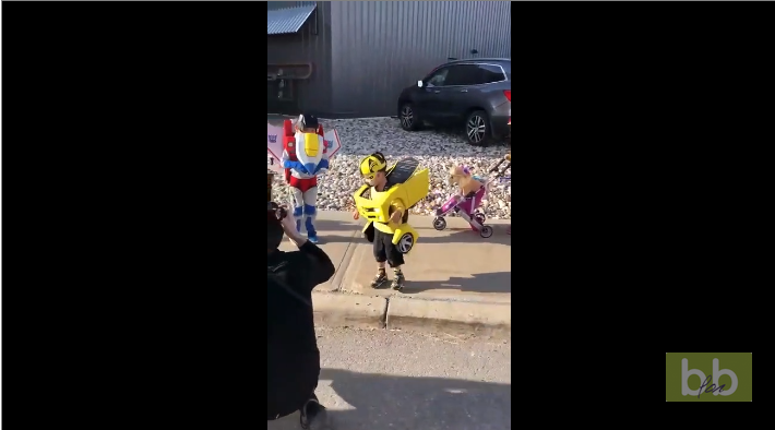 Ces enfants ont des déguisements Transformers géniaux