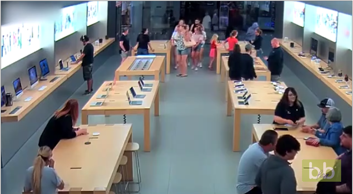 Un Apple Store dévalisé en moins de 30 secondes…