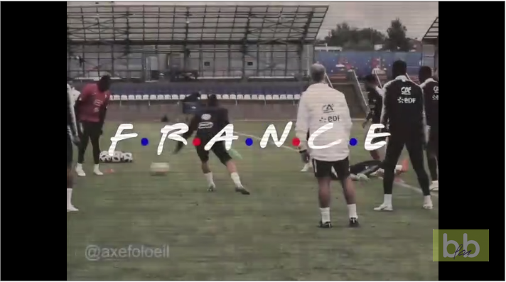 Le générique de « Friends » avec l&rsquo;équipe de France