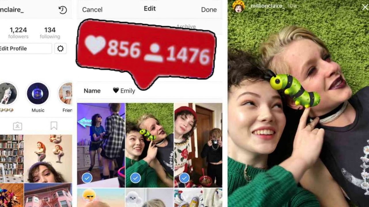 comment cacher ses follower insta