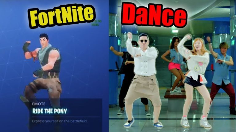 LES DANSES ET LES EMOTES DE FORTNITE IRL