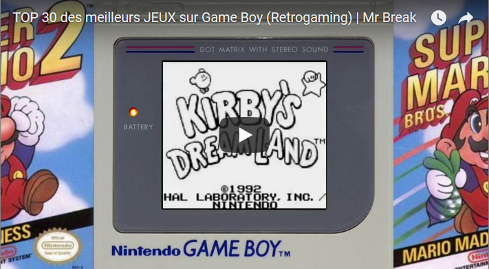 TOP 30 des meilleurs JEUX sur Game Boy (Retrogaming)